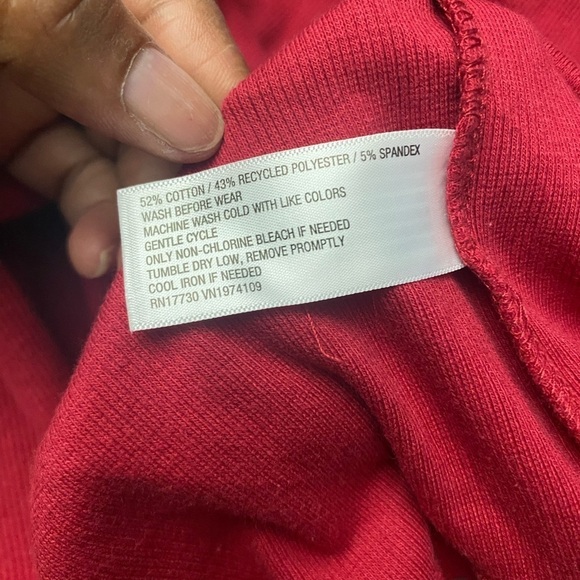 Elegant Red Long Sleeve Dress M by Universal Threads - Picture 6 of 6